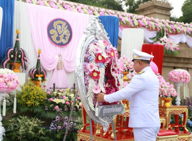 ศส.18 ร่วมพิธีวางพวงมาลาถวายราชสักการะพระบรมราชานุสาวรีย์ ... พารามิเตอร์รูปภาพ 3