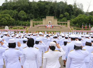 ศส.18 ร่วมพิธีวางพวงมาลาถวายราชสักการะพระบรมราชานุสาวรีย์ ... พารามิเตอร์รูปภาพ 8