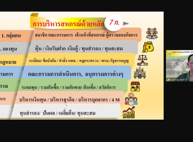 โครงการฝึกอบรม “พัฒนาศักยภาพกรรมการใหม่ (ออนไลน์)” ... พารามิเตอร์รูปภาพ 3