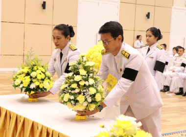 ศส.18 ร่วมพิธีวางพานพุ่มดอกไม้สดถวายราชสักการะ ... พารามิเตอร์รูปภาพ 5